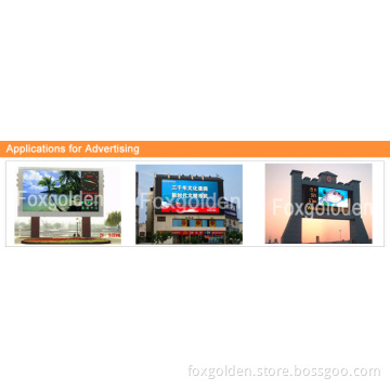 Waterproof P10 Outdoor Full Color LED Movies Display Screen Advertising